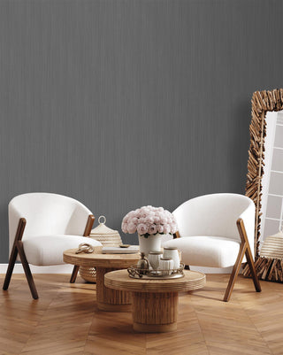 Muriva Alethia Texture Black Wallpaper 227513 10m Roll Modern Elegant Feature Wall