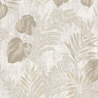 Muriva Phelan Leaf Cream Wallpaper 209112 – Elegant Botanical Design