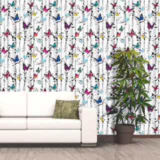 Muriva Emperors Garden Multi Wallpaper 102529 10m Roll Floral Botanical Feature Wall