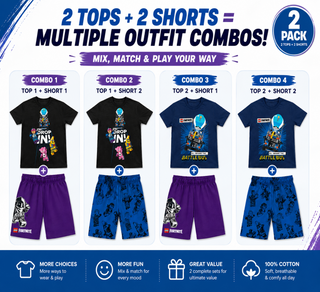 LEGO Fortnite Boys Pyjamas Pack of 2