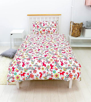 Spirit Reversible Duvet Set - Fiesta Design - Single