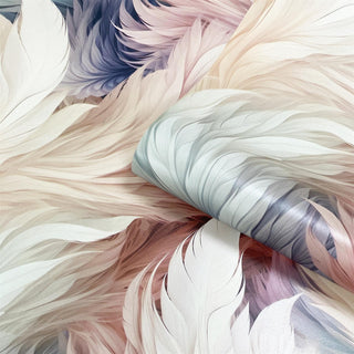 Muriva Plumes Multi Wallpaper 217501 – Elegant Feather Design