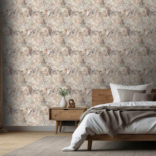 Muriva Perico Stone Multi Wallpaper 222501 10m Roll Modern Textured Feature Wall