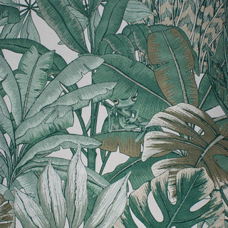 Muriva Lush Forest Green Wallpaper 205502 Botanical Nature Feature Wall 10m Rolls