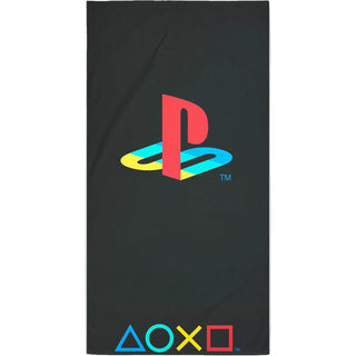 Playstation Towel - Retro Logo Design - 100% Cotton - 140 x 70cm