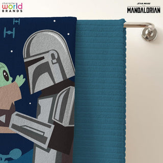 Star Wars (The Mandalorian) Towel - I've Been Looking for You Design - 100% Cotton - 140 x 70cm