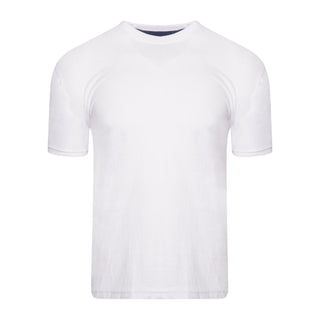 Keanu Boys Pack of 6 T-Shirts - White Design - 100% Cotton