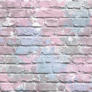 Muriva Camouflage Lilac Brick Wallpaper L33506 – Brick Effect Design – 10m Roll