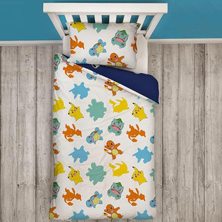 Pokemon Reversible Duvet Set - Master Design - Single