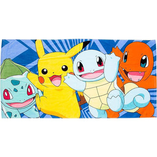 Pokemon Towel - Catch Design - 100% Cotton - 140 x 70cm