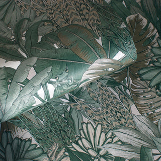 Muriva Lush Forest Green Wallpaper 205502 Botanical Nature Feature Wall 10m Rolls