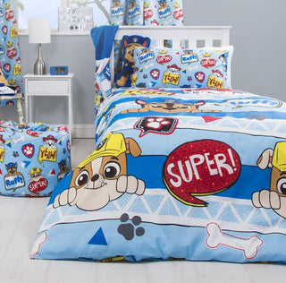 Paw Patrol Reversible Duvet Set - Peek Boys Design - Single