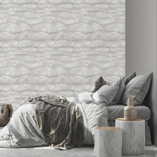 Debona Quartz Wallpaper - Grey - 10-05m long x 53cm