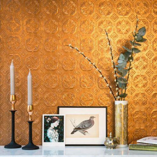 Anaglypta Derby White Wallpaper RD124 – Textured Decorative Wallcovering