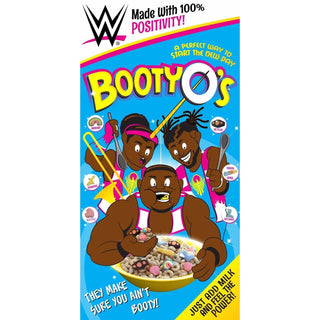WWE Beach Towel - Booty O's Design - 100% Cotton - 140 x 70cm