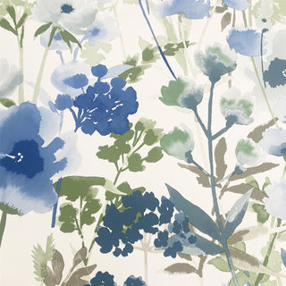 Muriva Countryside Floral Blue Wallpaper 206543 – Charming Floral Design – 10m Roll