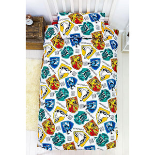 Harry Potter Reversible Duvet Set - Grid Design - Single and Double