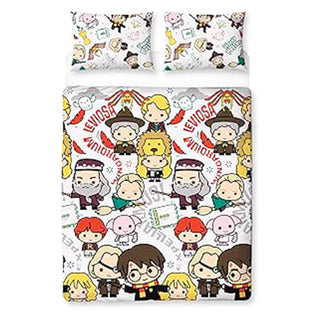Harry Potter Reversible Duvet Set - Scene Design - Single and Double