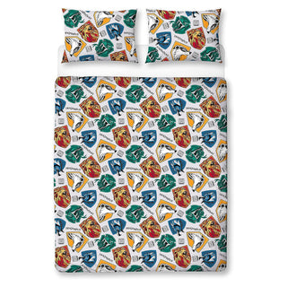 Harry Potter Reversible Duvet Set - Grid Design - Single and Double