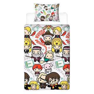 Harry Potter Reversible Duvet Set - Scene Design - Single and Double