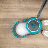 Anti-Bac Spin & Wring Mop Set – 4L Bucket with Carry Handle